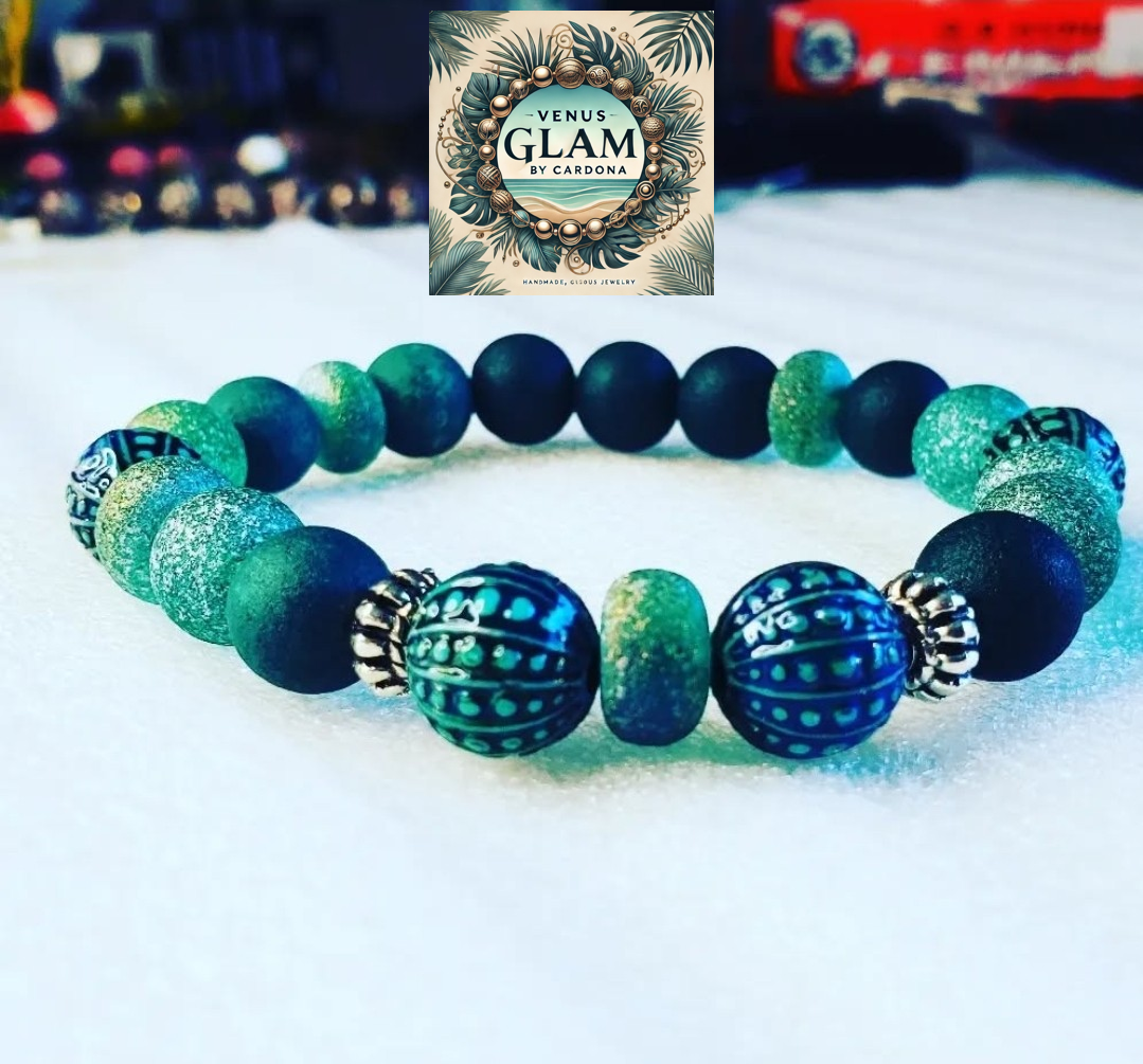 Venus Glam by Cardona Turquoise Bracelet